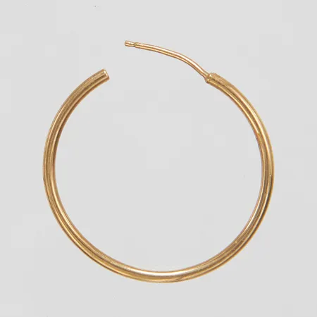 Örhänge, böjd, 9K Vikt: 1,3 g