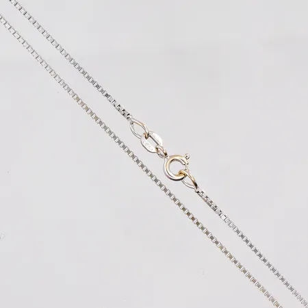 Kedja Venezia vitguld 47cm, bredd 1,1mm, Balestra, 18K Vikt: 3,8 g