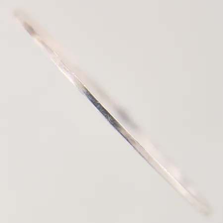 Armring, Ø70mm, bredd 2mm, ostämplat, silver Vikt: 7,7 g