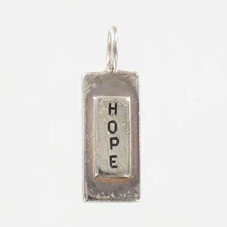 Hänge Efva Attling Hope, 6x19mm, silver 925/1000 Vikt: 2,2 g