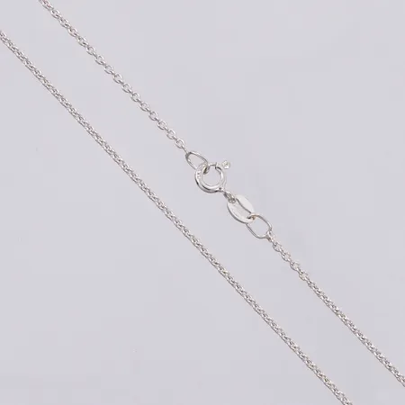 Kedja Ankar, längd ca 45,5cm, bredd ca 1mm, 925/1000 silver Vikt: 2,3 g