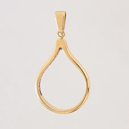 Hänge, 35x19mm, gravyr, 18K Vikt: 4 g