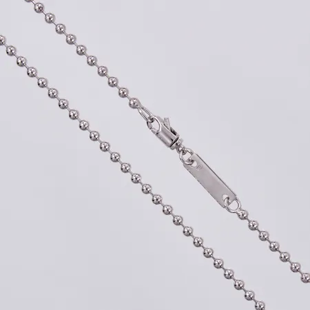 Kedja längd ca 55cm, bredd ca 3mm, 925/1000silver Vikt: 13,9 g