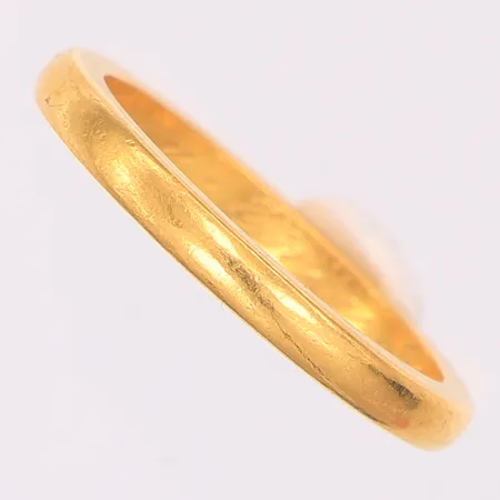 Ring stl 16¾, gravyr, 23K Vikt: 4,6 g