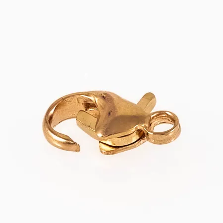 Defekt lås i 18K. Vikt: 0,8g.