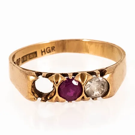 Defekt guld 18K 3,2g bto.