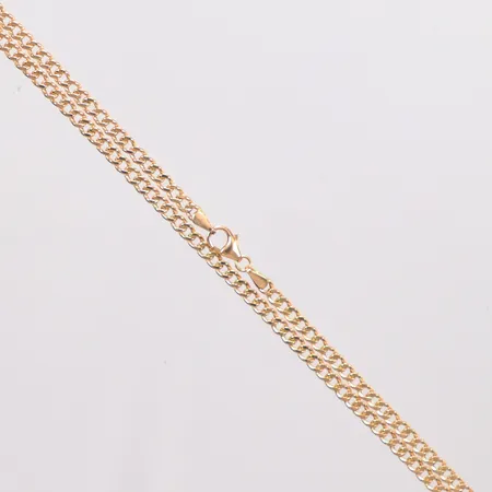 Kedja Pansar längd 45cm, bredd 3,0mm, Guldfynd, 18K Vikt: 5 g