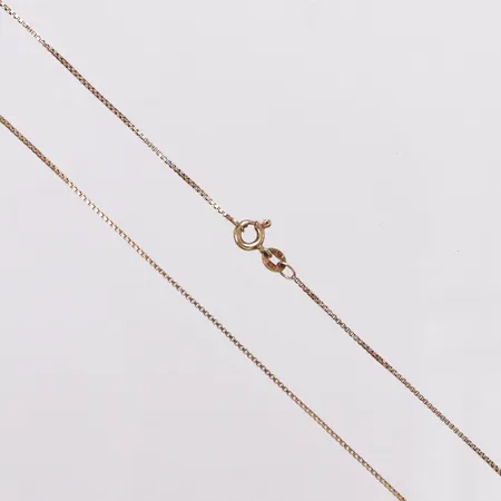 Kedja Venezia, 42cm, bredd 0,8mm, 18K  Vikt: 2,5 g