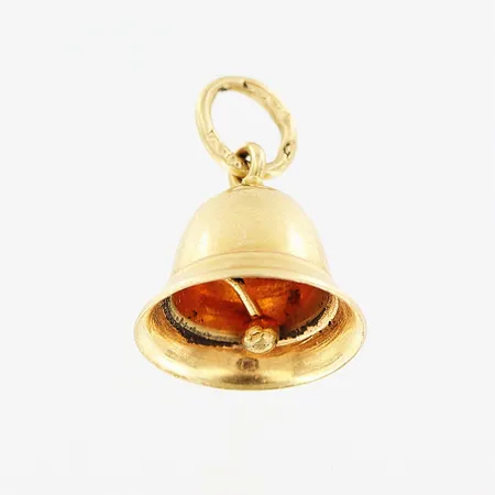 Hänge klocka, 15mm, 18K Vikt: 0,8 g