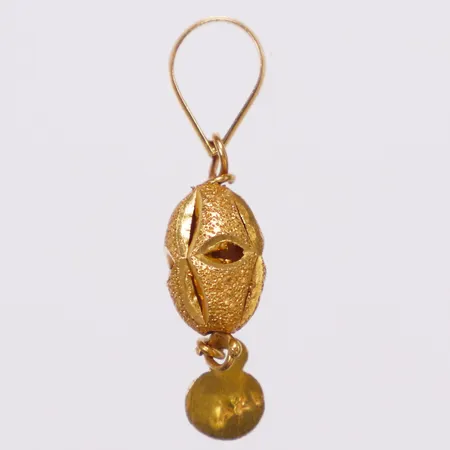 Hänge dekor, 28mm, 21K  Vikt: 0,9 g