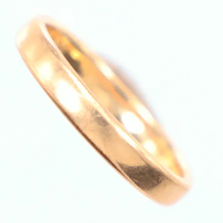 Ring slät Ø17¼, gravyr, 18K Vikt: 2,9 g