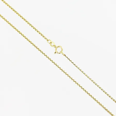 Kedja, 56cm, bredd 1,5mm, 18K Vikt: 7,7 g