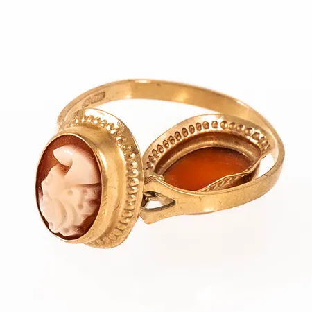 Diverse defekt guld 18K 1,4g bto.