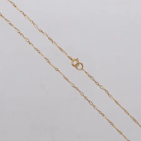 Kedja 50cm, bredd 2mm, 18K Vikt: 3,1 g