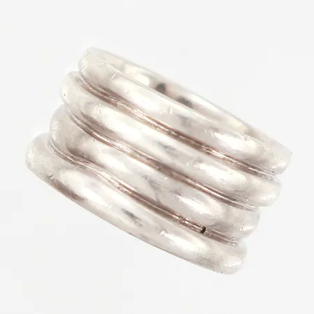 Ring stl 17 bredd: 12mm, silver 925/1000 Vikt: 9,8 g