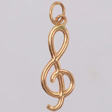 Hänge, längd 27,3mm, bredd 8,1mm, 18K  Vikt: 0,8 g