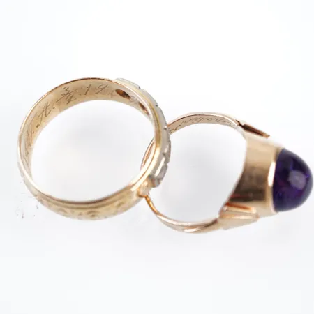 Diverse guld, 18k Vikt: 7,9 g