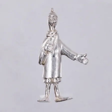 Figur 51x30mm KMW 999/1000 silver Vikt: 29,4 g