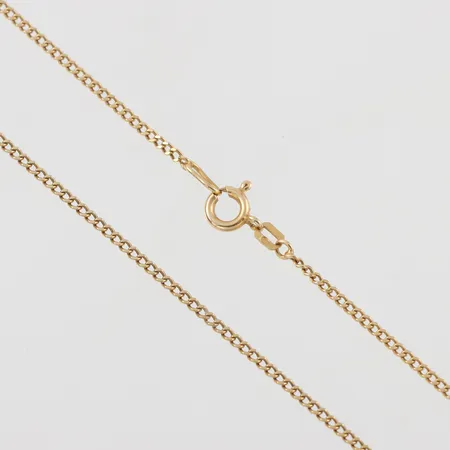 Collier 18k Pansar,längd ca 46 cm,bredd 1.7 mm. Vikt: 4,4 g