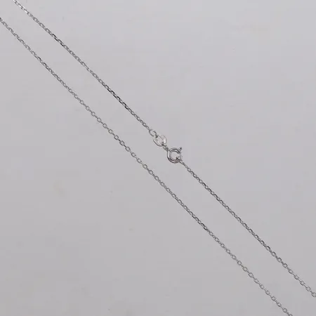 Kedja, längd 39,5mm, bredd 0,8mm, 18K Vikt: 2 g