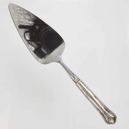 Tårtspade, Chippendale, längd: 248mm, spade i rostfritt stål, nedre del av handtag i silver, 830/1000, bruttovikt 67,7g Vikt: 67,7 g