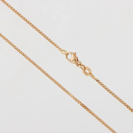 Collier 18k Venezia,längd ca 42.5 cm,bredd 1.1 mm. Vikt: 5,2 g