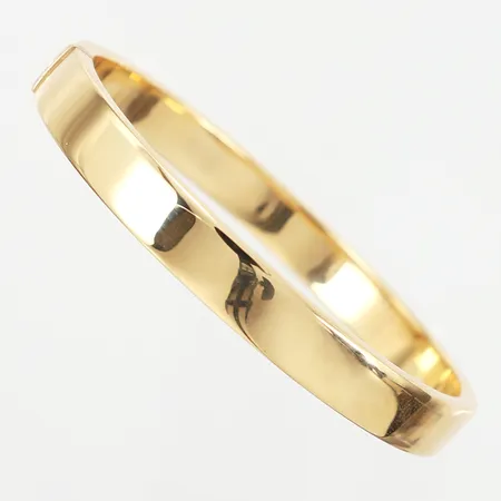 Armring öppningsbar inre omkrets: 17cm, bredd: 8mm, ihålig, 18K Vikt: 14,3 g