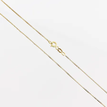 Kedja Venezia 43cm, defekter på länk, 18K Vikt: 2,7 g