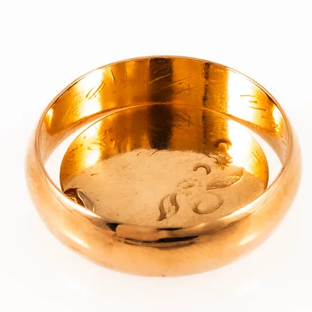 Diverse defekt / graverat guld 18K 4,8g. 