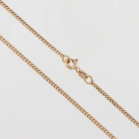 Collier 18k Pansar,längd ca 42 cm,bredd 1.7 mm. Vikt: 4,8 g