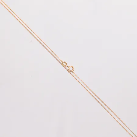Kedja Pansar längd 42,5cm, bredd 0,9mm, Balestra,18K Vikt: 1,4 g