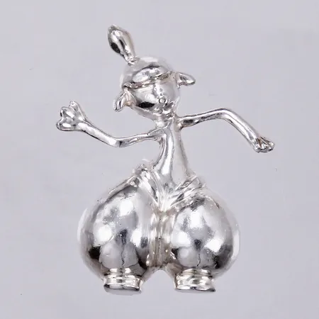 Figur 50x42mm KMW 999/1000 silver Vikt: 82,4 g