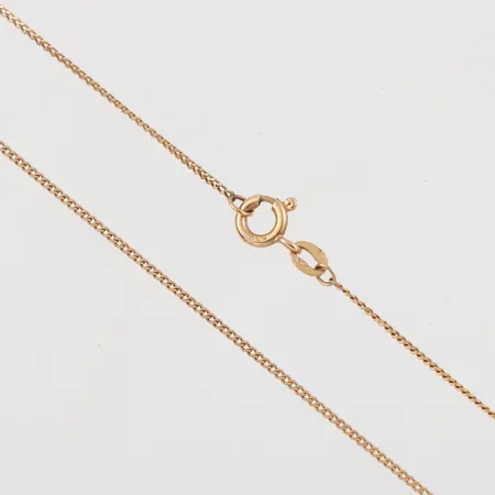 Collier 18k Pansar,längd ca 42 cm,bredd ca 1.2 mm. Vikt: 2,1 g