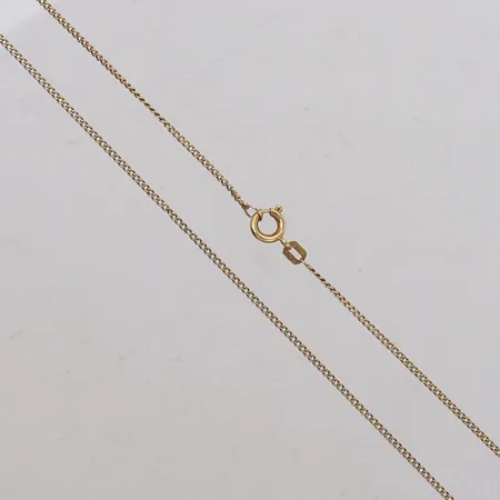 Kedja, längd 47,5cm, bredd 1,2mm, 18K Vikt: 2,9 g