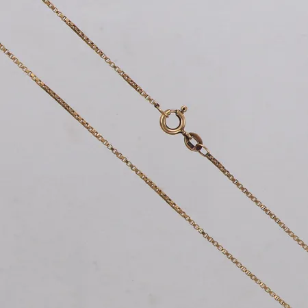 Kedja Venezia 40cm, bredd 1mm, 18K Vikt: 3,6 g