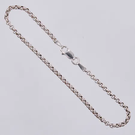 Armband ärtlänk längd: ca 19cm bredd: ca 2mm 925/1000 silver  Vikt: 3,4 g