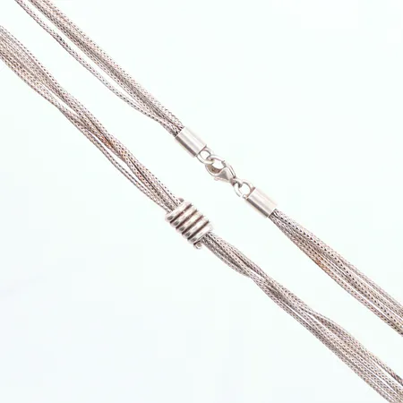 Collier silver 925/1000 längd 44,5cm   Vikt: 22 g