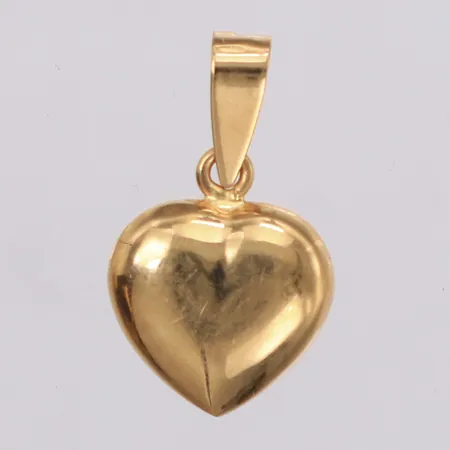 Hänge, hjärta, längd 16mm, 18K Vikt: 0,9 g