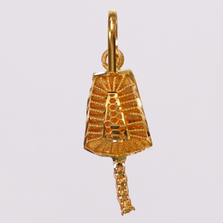 Hänge genombrutet mönster, 35mm, 21K  Vikt: 1,2 g