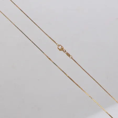 Kedja Venezia 50cm, bredd 1mm, 18K Vikt: 3,8 g