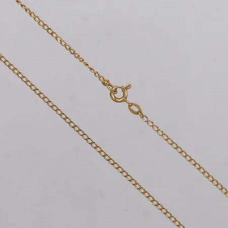 Kedja Pansar 50cm, bredd 2mm, 18K Vikt: 4,2 g