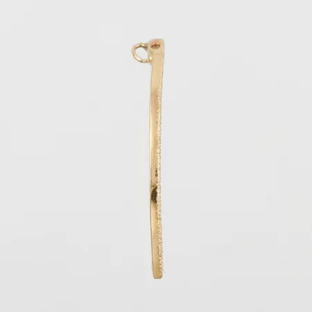 Hänge 18k,höjd ca 38 mm. Vikt: 2,2 g