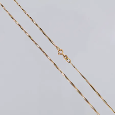 Kedja Pansar 49,5cm lång & bredd 1,8mm, 18K Vikt: 5,1 g