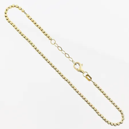 Armband 17,5-19,5cm, bredd 2mm, 14K Vikt: 2,7 g