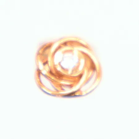 Ett udda örhänge Ø5,9mm, liten vit sten, 18K Vikt: 0,4 g