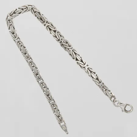 Armband, Kejsarlänk, längd: 18,8cm, bredd: 4mm, silver, 925/1000 Vikt: 16,1 g