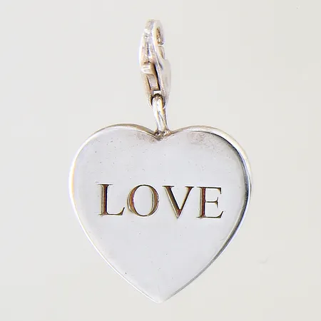 Berlock 'Love', Thomas Sabo, längd: 21mm, bredd: 18,3mm, silver 925/1000 Vikt: 4,7 g