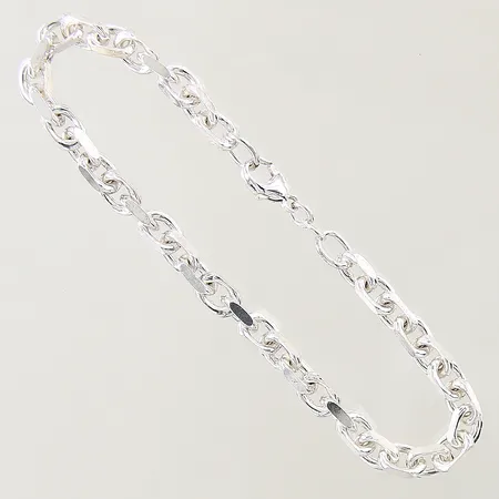 Armband Ankar, längd: 21cm, bredd: 5mm, GHA, silver 925/1000 Vikt: 16,2 g