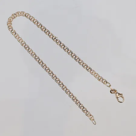 Armband Bismarck 18cm bredd 3mm SSÄ 18K Vikt: 2,8 g