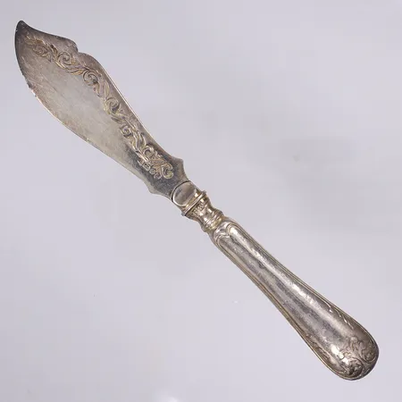 Ostkniv 1900-tal längd 19cm nysilver 